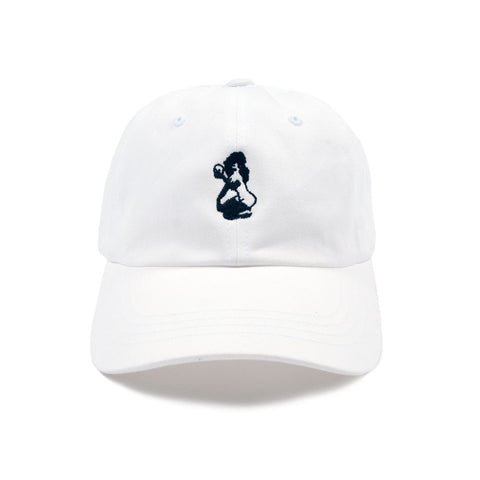 WWUD Low Profile Sports Cap - White WWUD Low Profile Sports Cap - White